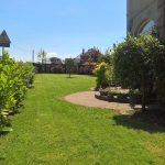 large house with side garden