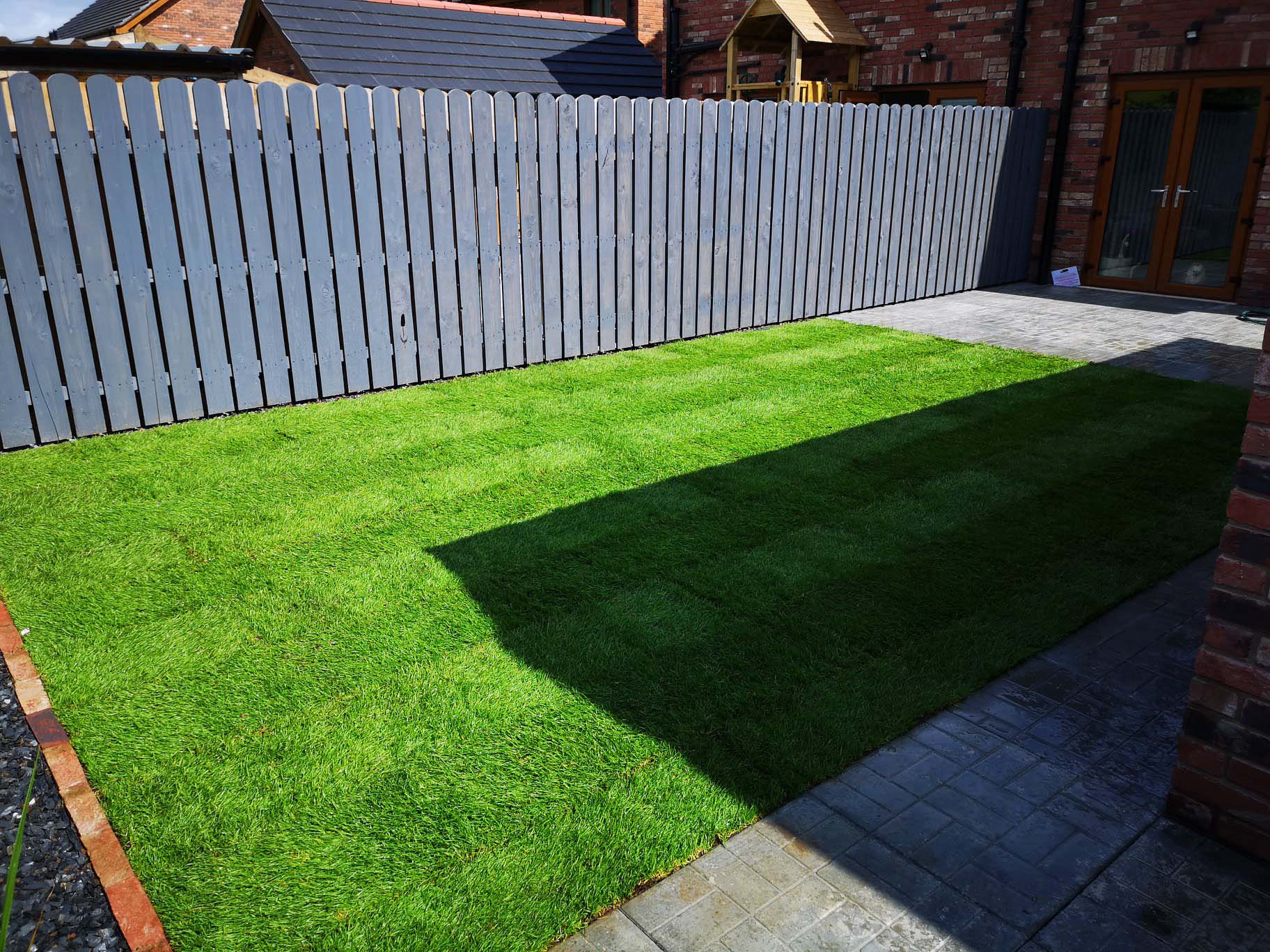 2 Job finished on the garden grass