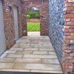 stone and brick archway